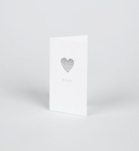 10 Hearts RSVP Cards