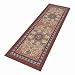 Notrax 170 Orientrax Burgundy Nylon Fiber Entrance Matting (Specialty) with PVC Backing, 12' L x 4' W, For Upscale Entrances and Reception Areas