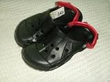 CROCS OFF ROAD IN BLK/RED SIZE Men's 9,Momen's 11