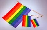 Eigenschaften Everflag  / Stock-Flagge 30 x 45 : Regenbogen Pride