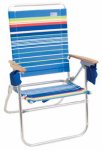 Rio Brands Inc 17' Hi Boy Beach Chair Sc642-Ts Beach Chairs