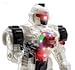WolVol 10 channel Remote Control Shooting Robot Police Toy with Lightning Gun, Shooting Bullets will Fly, Lights and Sound Effects, Walks and Turns - TT713 Tyrannosaurus Ares white