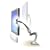 Ergotron 45-174-300 Neo-Flex LCD Arm-Extension Grommet Desk Mount