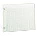 Wilson Jones G30-24 Green Columnar Sheets, Double Page Format, 24 Columns, 11X14, 100/Pack