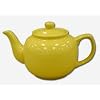 Ceramic Yellow Classic 2 Cup Teapot