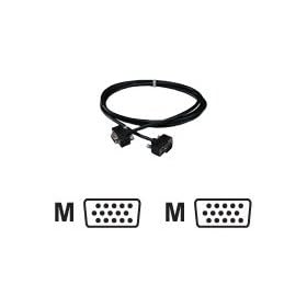 Viewmate Ultrathin VGA Cable - with Male To Male Connectors - 6FT - Black by 