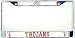 Sporting Goods : USC Trojans Chrome License Plate Frame w/Color Logo