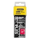 21CfQOIf5fL. SL160  Stanley TRC604T 1,000 Units 1/4 Inch Heavy Duty Staples