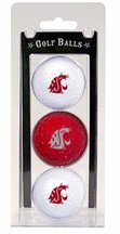 Washington State Cougars Golf Ball Pack Of 3)