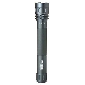 MFlare Super Bright 500 Lumens Flashlight Baton - Zoom Focus Beam, using 3 Luxeon Rebel 90 LEDs