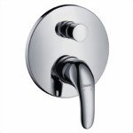 Hansgrohe Focus E Einhebel Wannenmischer Unterputz chrom