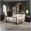 Hillsdale Tiburon Mezzo Wood Panel Bed 5 Piece Bedroom Set in Espresso