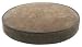Dakota Designs 5NWJ1 Stool Cushion, Round Padded, Brown