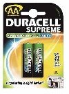 Duracell Supreme NiMH Akku AA Mignon AA 2650 mAh 2er Pack