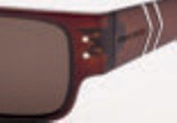 Police S1597 Sunglasses 0Z90 RED-BROWN/BROWN 55/14 Medium