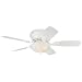 44 Casa Habitatâ¢ White Finish Hugger Ceiling Fan