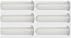 Sporting Goods : Paintbll Clear One Piece 140 Round Pods/Tubes - 6 Pack!