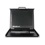 StarTech.com 1U 19-Inch Rack Mount LCD Console with 16 Port Multi-Platform KVM (RACKCONS1916)