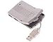Electronics : 4 Port USB Mini Hub Bus Powered 4 USB Ports In Silver with o Pwr Supl