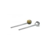 Blomus 63105 2 Pc Olive Spoon Set
