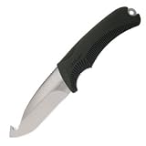 Kershaw Knives Elk Skinner II, Santoprene Handle, Guthook, Plain, Sheath