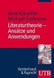 Literaturtheorie - Ansätze und Anwendungen (Uni-Taschenbücher M)