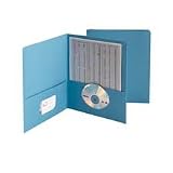 Smead Leatherette-Grained Two Pocket Portfolio