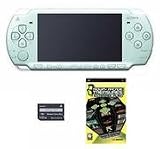 Sony PSP Slim Value Bundle - 21 Games and 32mb Memory Card (Mint Green)