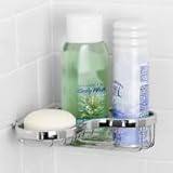 Ginger 504-ORB Splashable Combo Corner Basket in Oil Rubbed Bronze