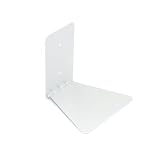 Umbra Conceal Floating Book Shelf, Small, White Umbra Conceal Floating Book Shelf, Small, White
