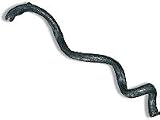 Modern Objects 14 twisted vine appliance pull, Pewter