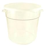 18 QT CLEAR POLYCARBONATE LARGE FOOD STORAGE CONTAINER by 