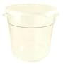 18 QT CLEAR POLYCARBONATE LARGE FOOD STORAGE CONTAINER