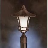 Aged Bronze Finish 18 High Outdoor Post Light