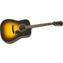 Epiphone PR-150 Acoustic Guitar Value Pack Vintage Sunburst