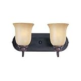 2-Light Bathroom Sconce - Oil Rubbed Bronze