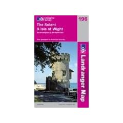 The Solent and the Isle of Wight, Southampton and Portsmouth (OS Landranger Map)