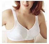  : Playtex Women's 18 Hour Posture Bra with Back Support, White, 34C
