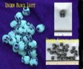 Gallant Hand: Skull Counters - Skull Counters - Glow-in-the-Dark (25) - Bag of 25 Bead Counters