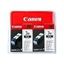 Canon Inkjet Cartridge Twin Pack Black BCI-3E