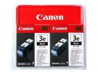 Canon Inkjet Cartridge Twin Pack Black BCI-3E