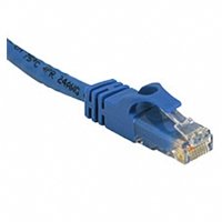 Cables To Go 31351 Cat6 550 MHz Snagless Patch Cable, Blue (35 Feet)