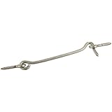 NATIONAL/SPECTRUM BRANDS HHI N348-425 6-Inch Stainless Steel Hook/Eye