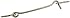 NATIONAL/SPECTRUM BRANDS HHI N348-425 6-Inch Stainless Steel Hook/Eye