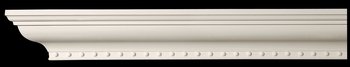 Cornice, White Urethane Foam Ornate 3