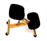 Jobri - F1430 - Accent Wood Office Kneeling Chair - Wood - Adjustable Height