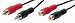 Elektronik : Kabel Audio Cinch-Verl&auml;ngerung 10m 2x