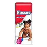 Huggies Ultratrim Diapers Unisex, Size 3, 16-28 lbs, Convenience Pack 52123 - 28 diapers / pack, 4packs