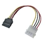 Nilox SATA 15pin - 5.25 4pin, F/M, 0....
