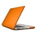 Speck Macbook Pro 13 Inch Aluminum Seethru Satin Clementine Orange Silky Smooth Soft Touch Shell